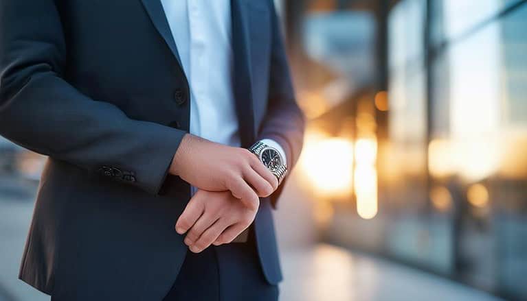 arrive on time always