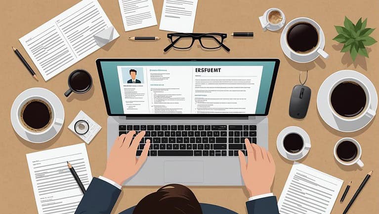 including self employment in resume