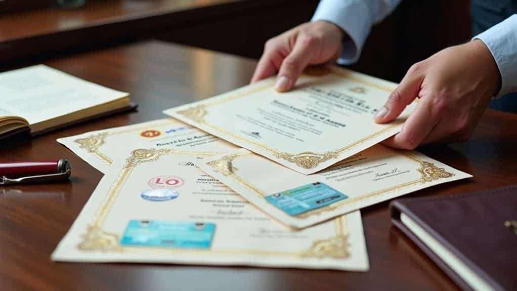 certifications qualifications issuer dates