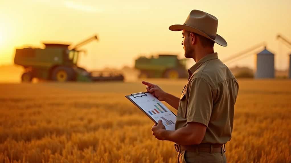 quantify agricultural accomplishments with metrics