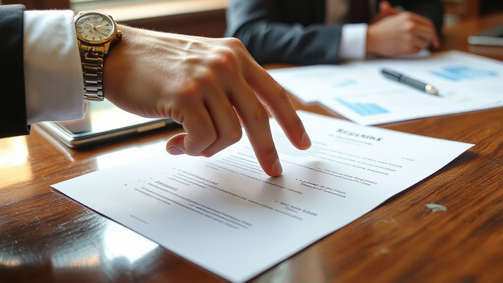 clear keyword focused recruiter summary