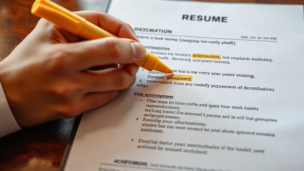 quantify impact with measurable results