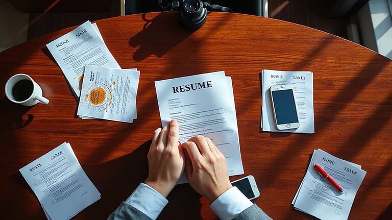 resume errors causing rejection