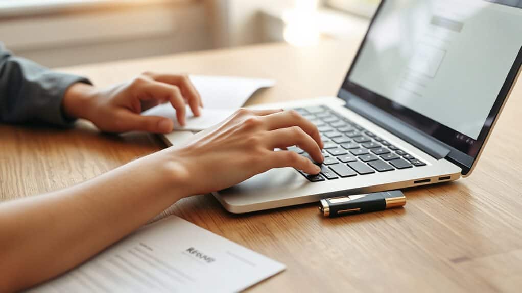 attaching resume to application email