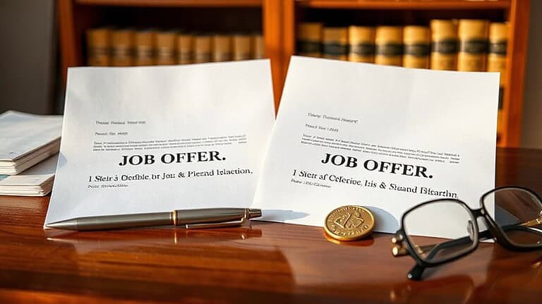 choosing between two job offers