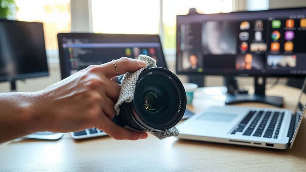 clean lens close apps update