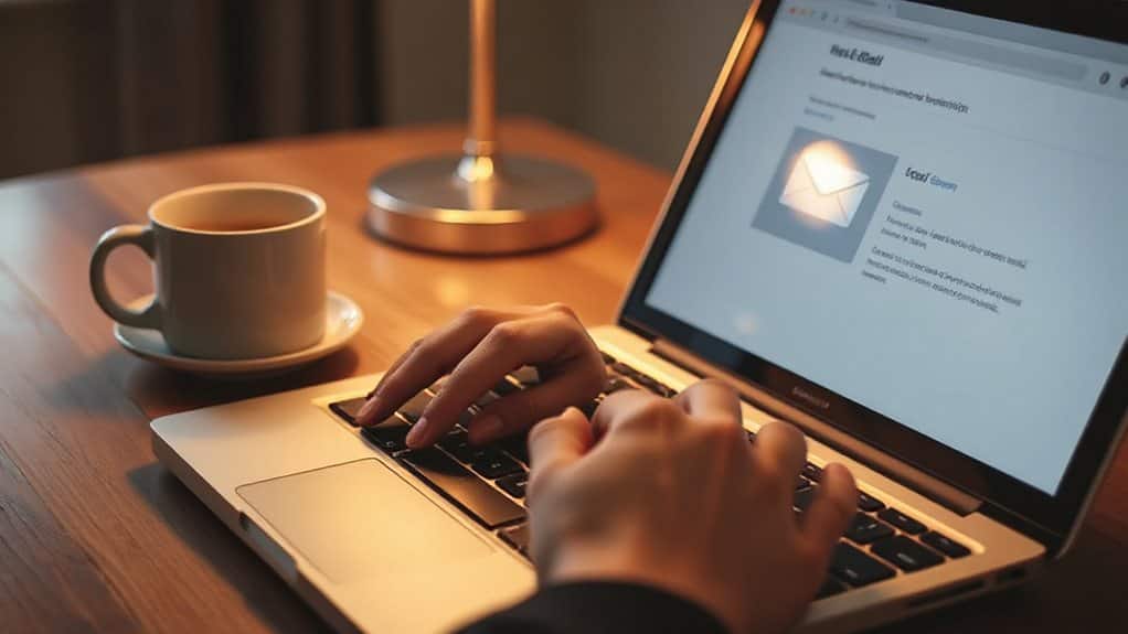 craft concise job application email body