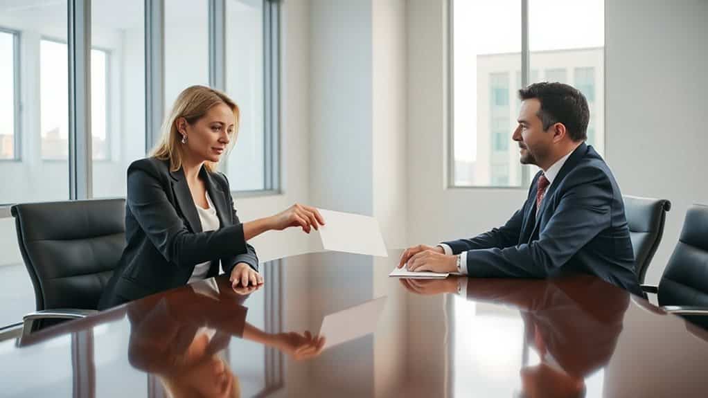 email or in person concise resignation