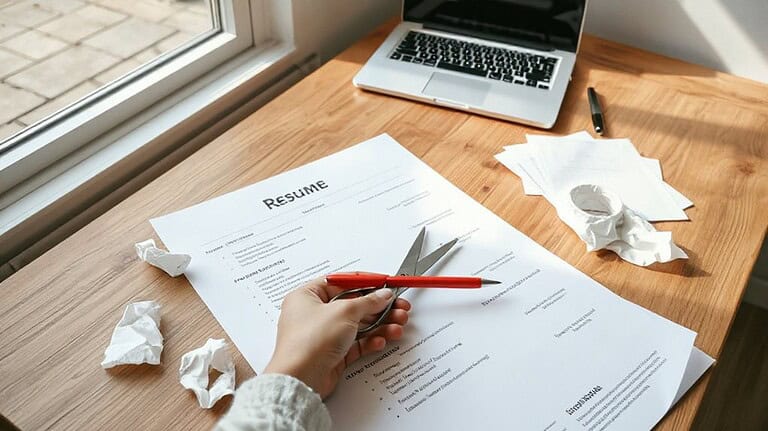 explaining resume redundancy effectively
