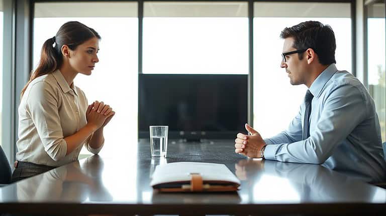 explaining termination in interview