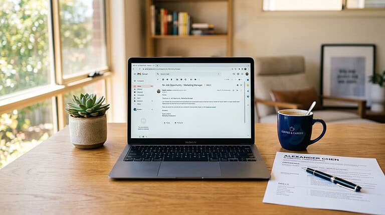 job application email template australia