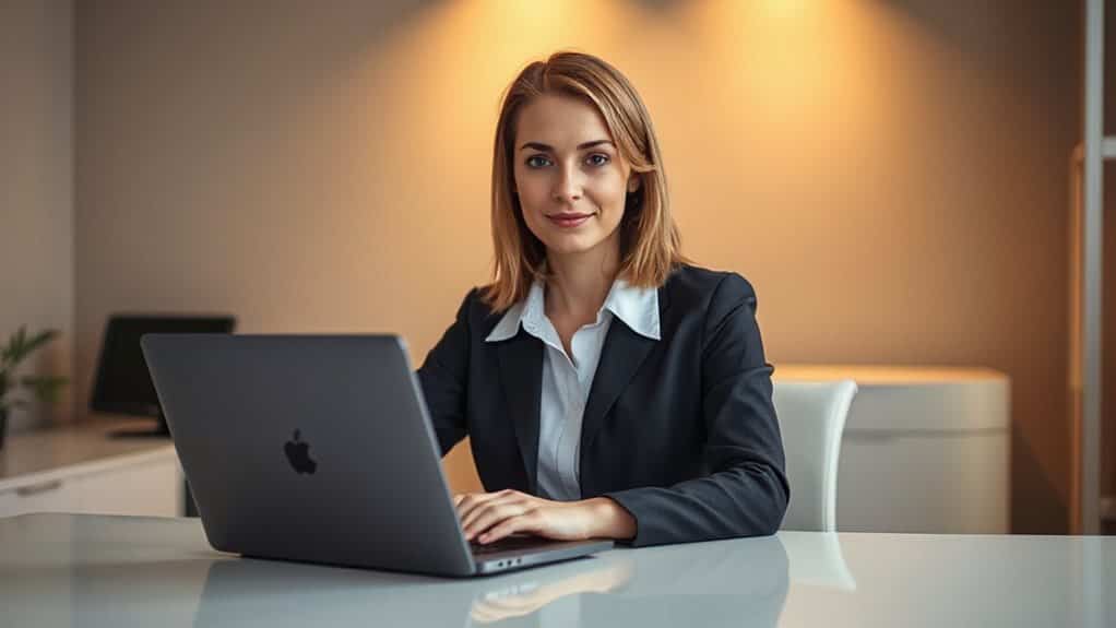 maintain eye contact confident posture