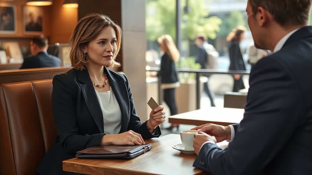 networking to counter employment gap bias