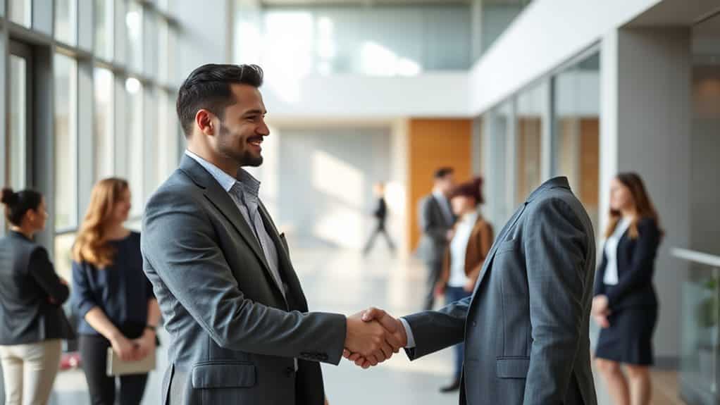 nonverbal presence builds trust