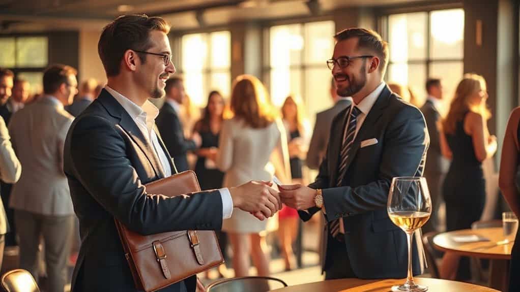 strategic networking converts contacts into leads