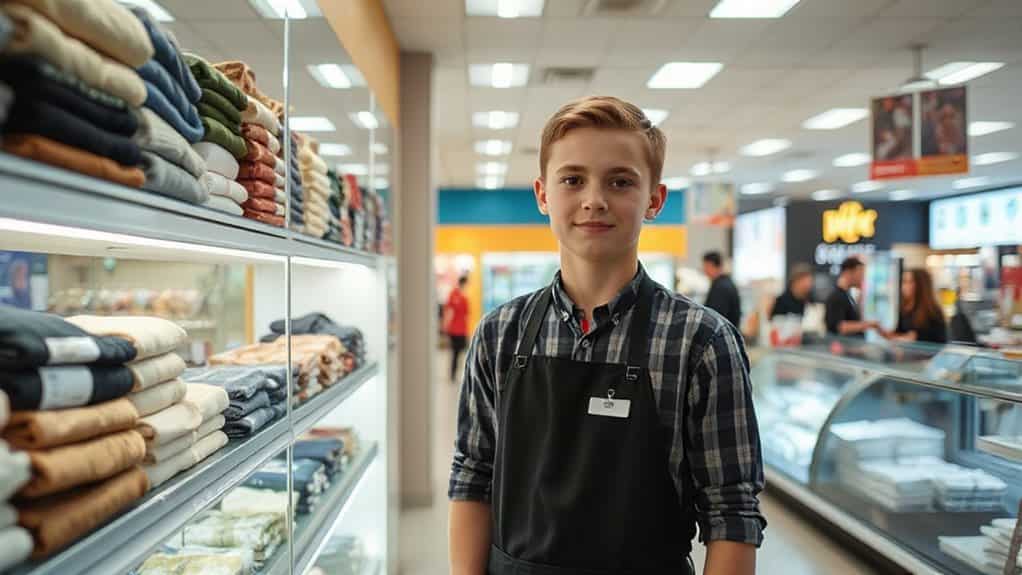 retail and fast food entry jobs