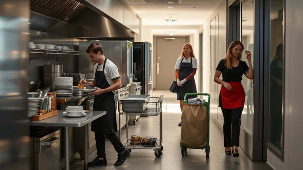 same day kitchen and housekeeping jobs