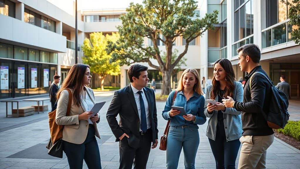 university career services and networking