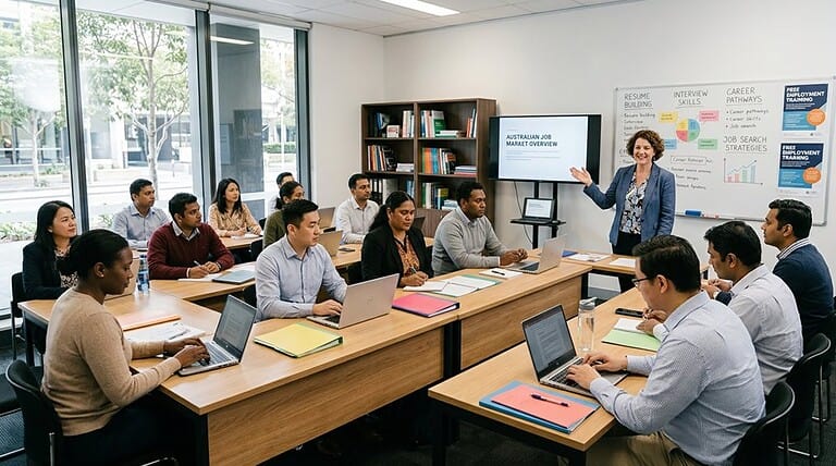 free australian job training